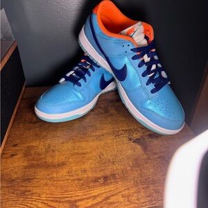 NIKE DUNK LOW BALTIC BLUE - SIZE 9.5 Pre-owned with no box